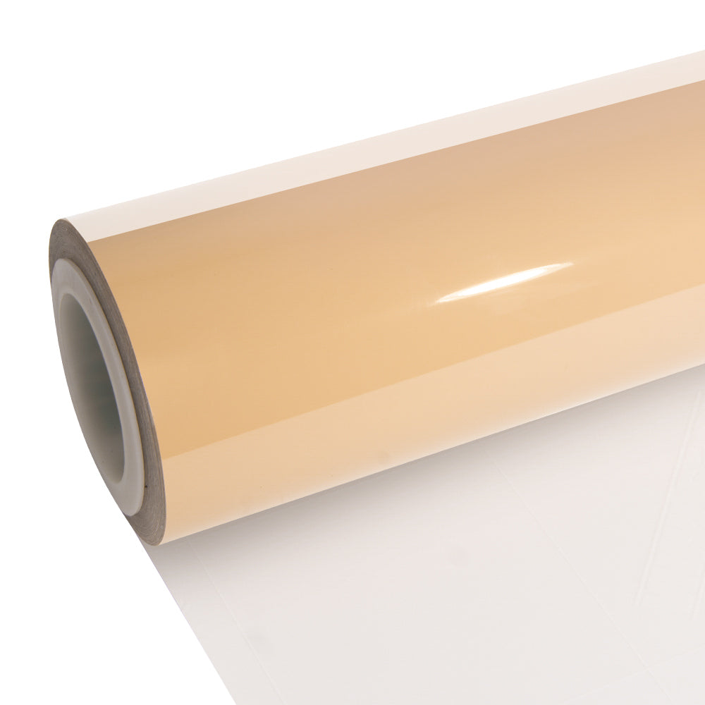 High Glossy Concord Buff Vinyl Wrap - Image 9