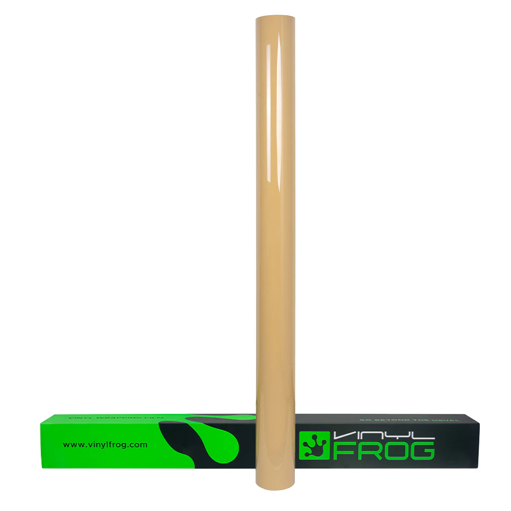 High Glossy Decent Burlywood / Sand Vinyl Wrap - Image 12
