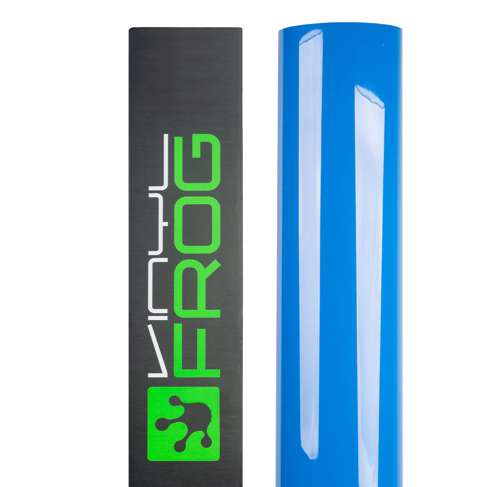 High Glossy Dodger Blue Vinyl Wrap - Image 13