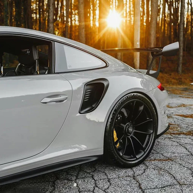 High Glossy Gainsboro Gray Vinyl Wrap - Image 12