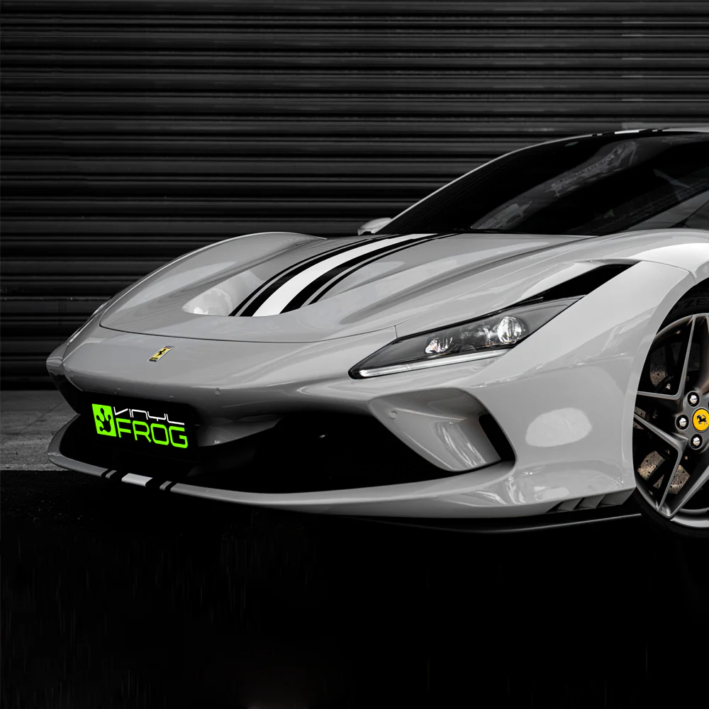 High Glossy Gainsboro Gray Vinyl Wrap - Image 2