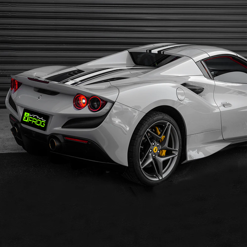 High Glossy Gainsboro Gray Vinyl Wrap - Image 3
