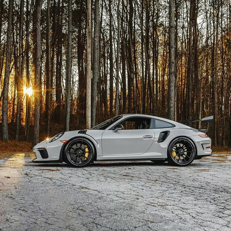 High Glossy Gainsboro Gray Vinyl Wrap - Image 9