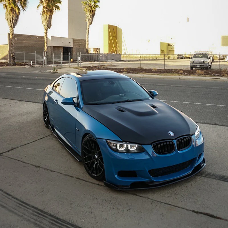 High Glossy Laguna Blue Vinyl Wrap - Image 2