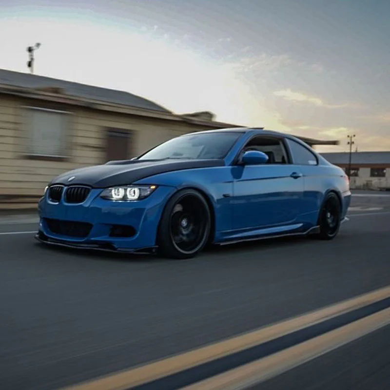 High Glossy Laguna Blue Vinyl Wrap - Image 5