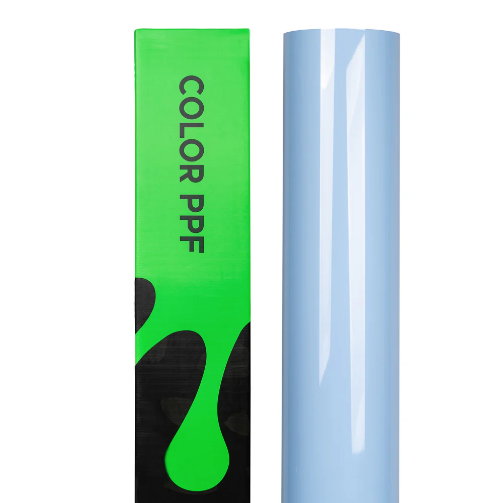 High Glossy Light Blue Color PPF (Paint Protection Film) - Image 14