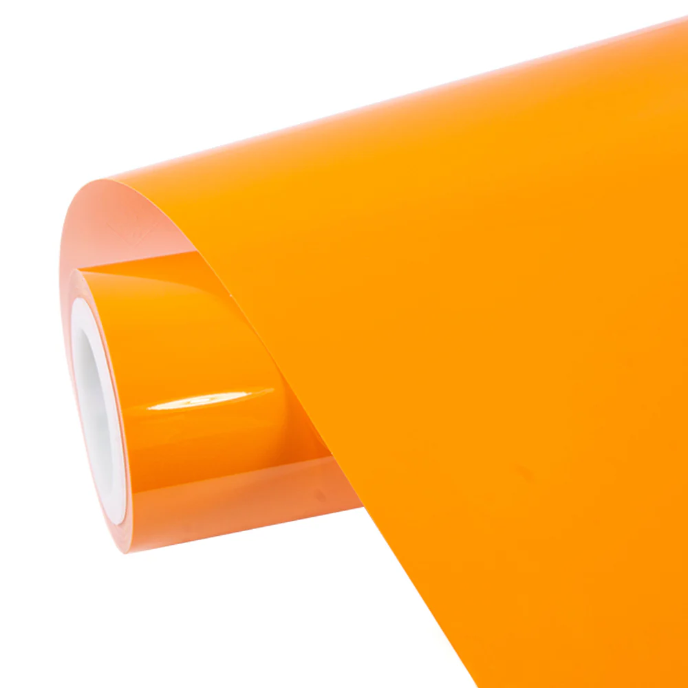 High Glossy McLaren Orange Vinyl Wrap - Image 7