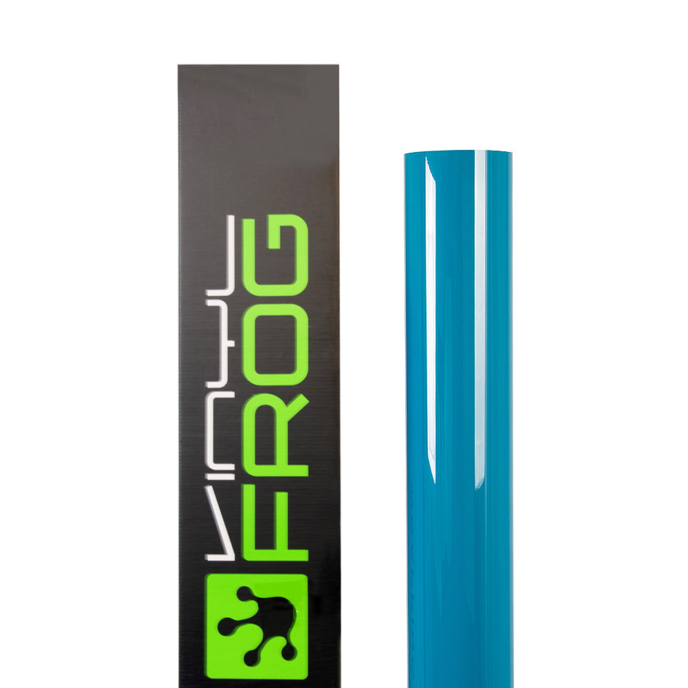 High Glossy Miami Blue Vinyl Wrap - Image 11