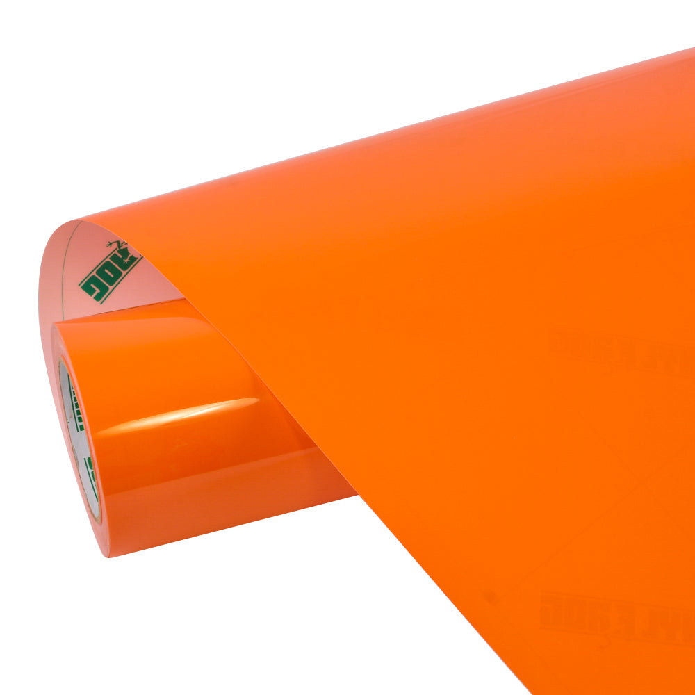 High Glossy Orange Vinyl Wrap - Image 10