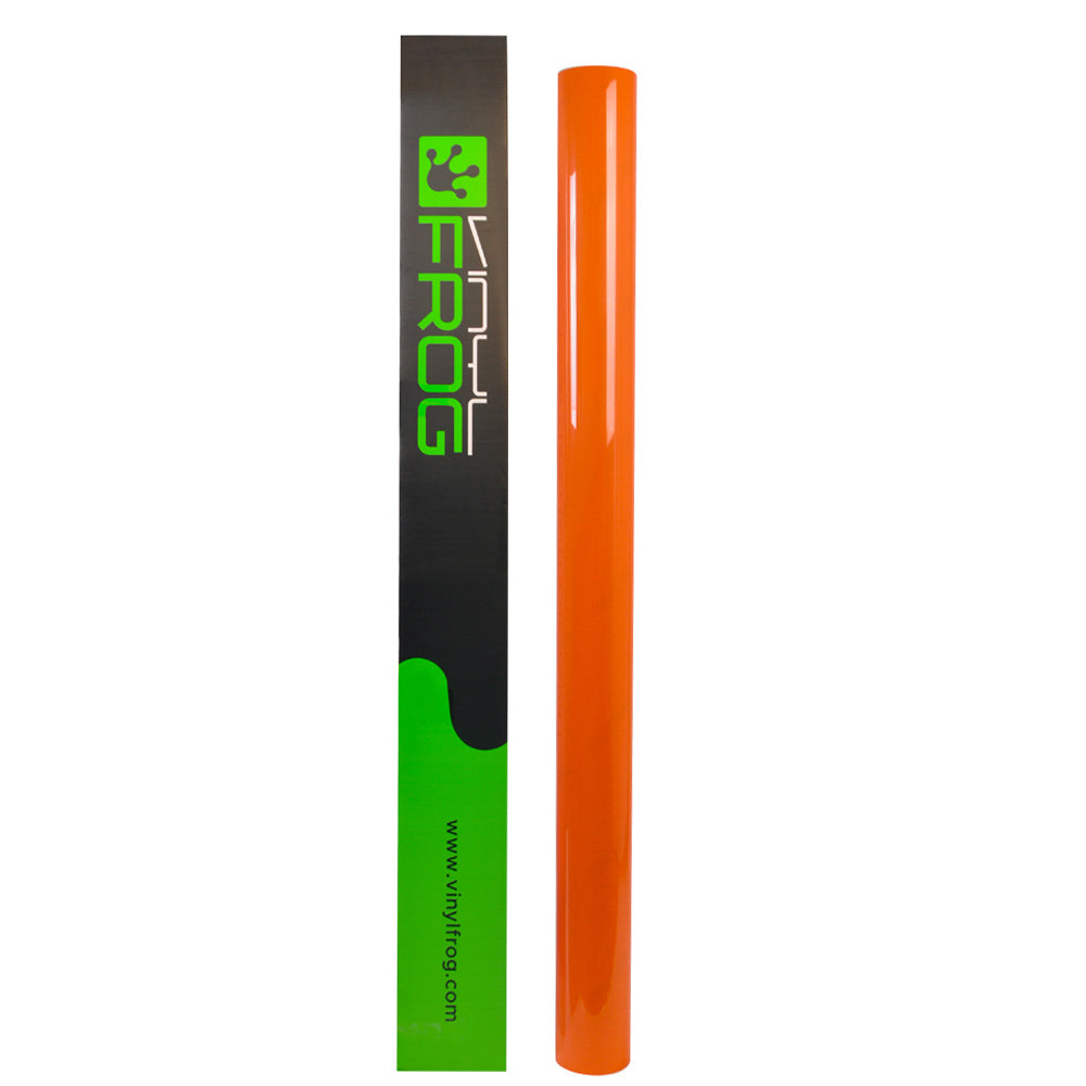 High Glossy Orange Vinyl Wrap - Image 13