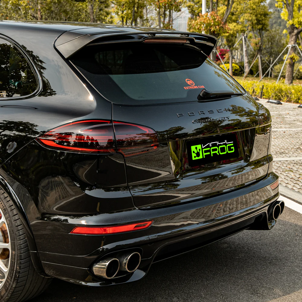 High Glossy Paint Black Vinyl Wrap - Image 6