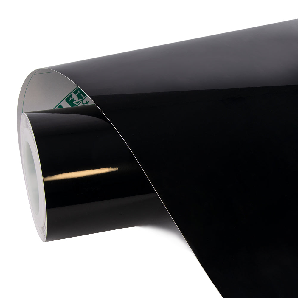High Glossy Paint Black Vinyl Wrap - Image 9