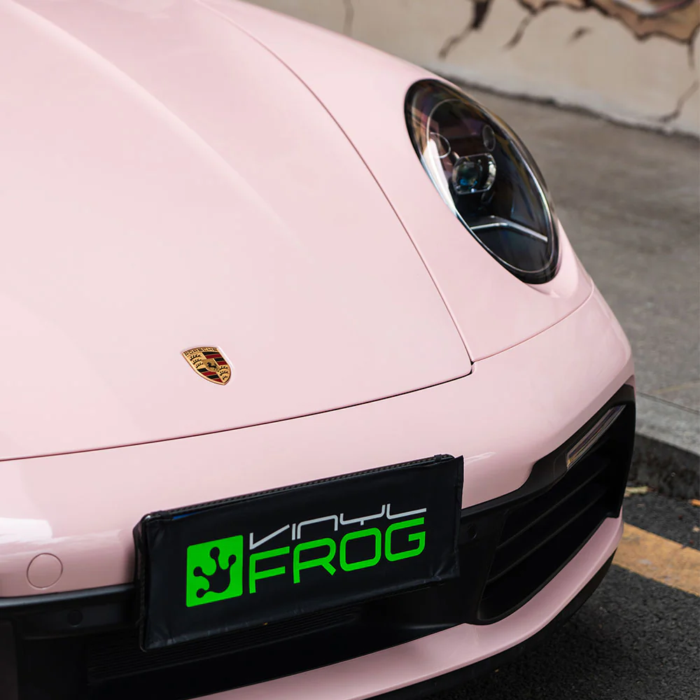 High Glossy Piggy Pink Vinyl Wrap - Image 5