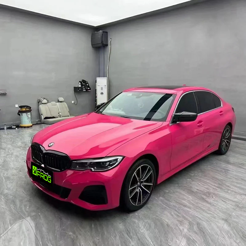 High Glossy Purple Pizzazz Vinyl Wrap - Image 3