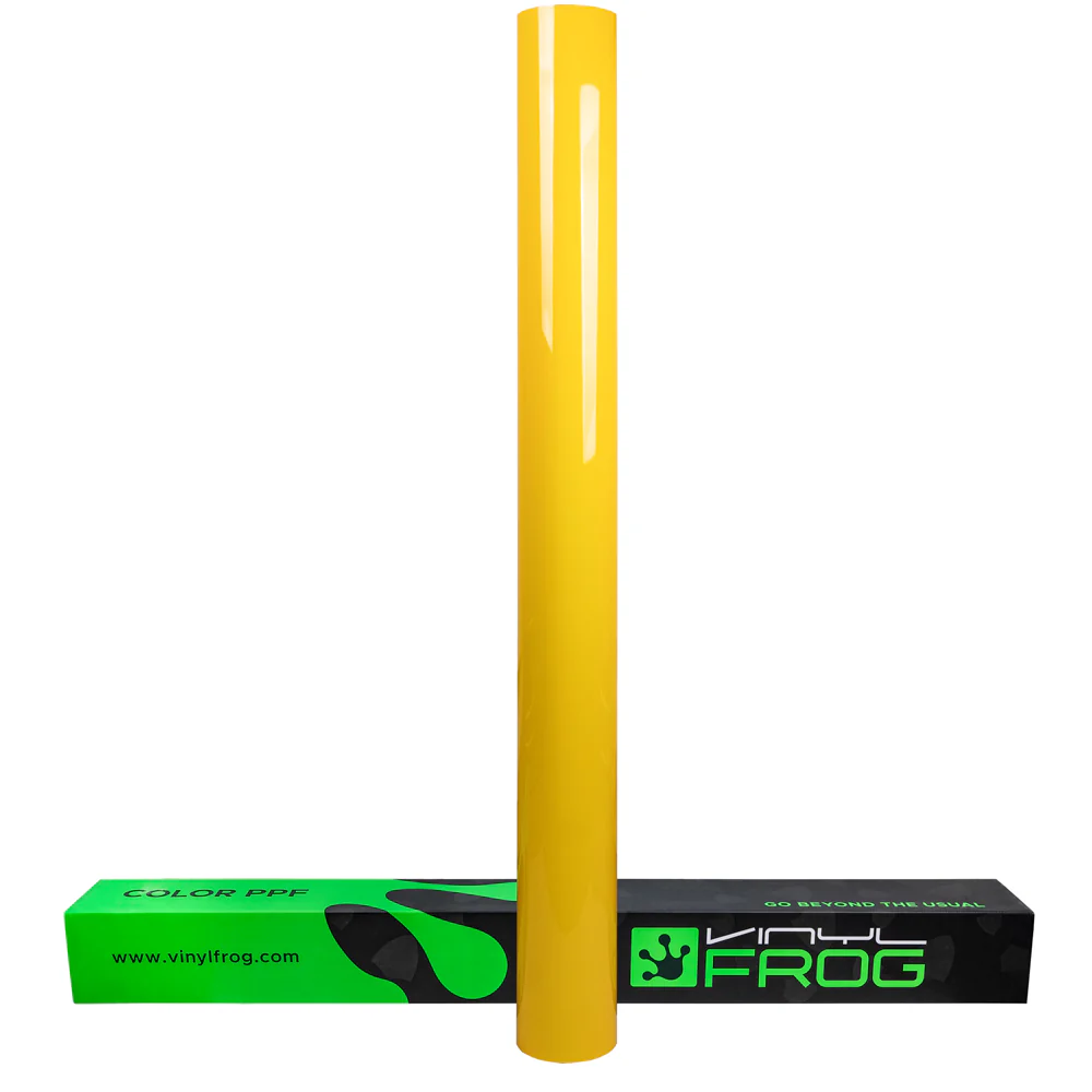 High Glossy Racing Yellow Color PPF (Paint Protection Film) - Image 13
