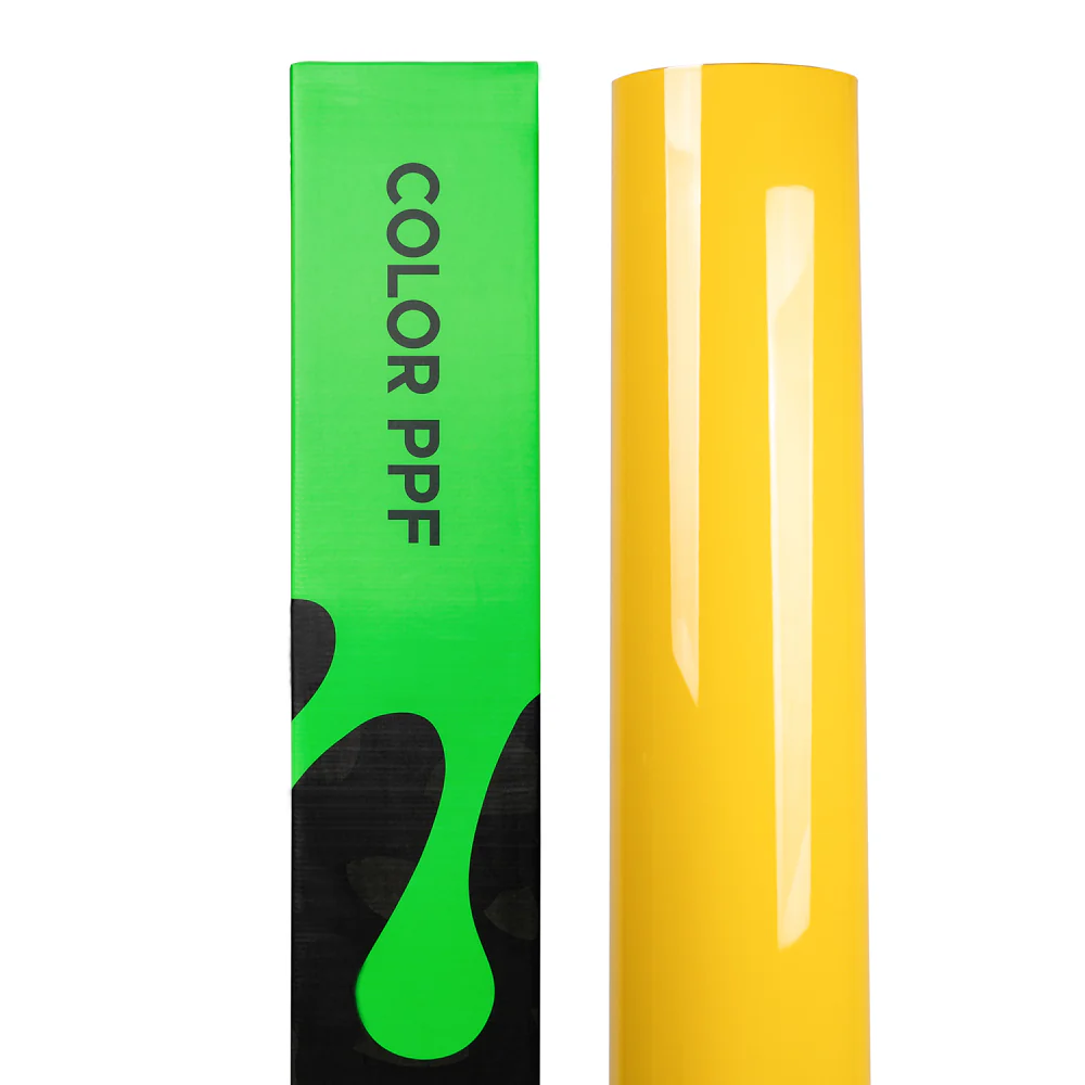 High Glossy Racing Yellow Color PPF (Paint Protection Film) - Image 14