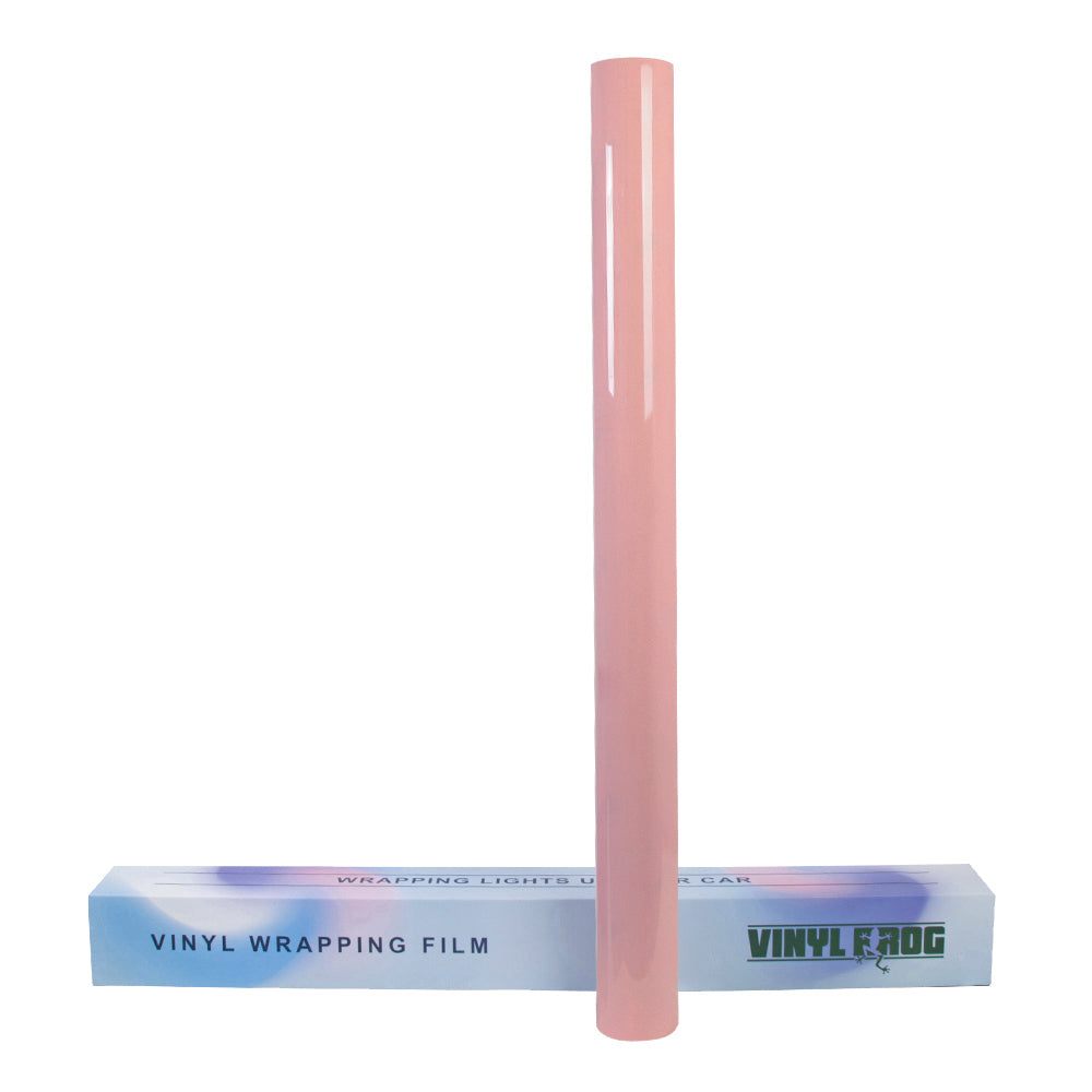 High Glossy Rouge Pink Vinyl Wrap - Image 10