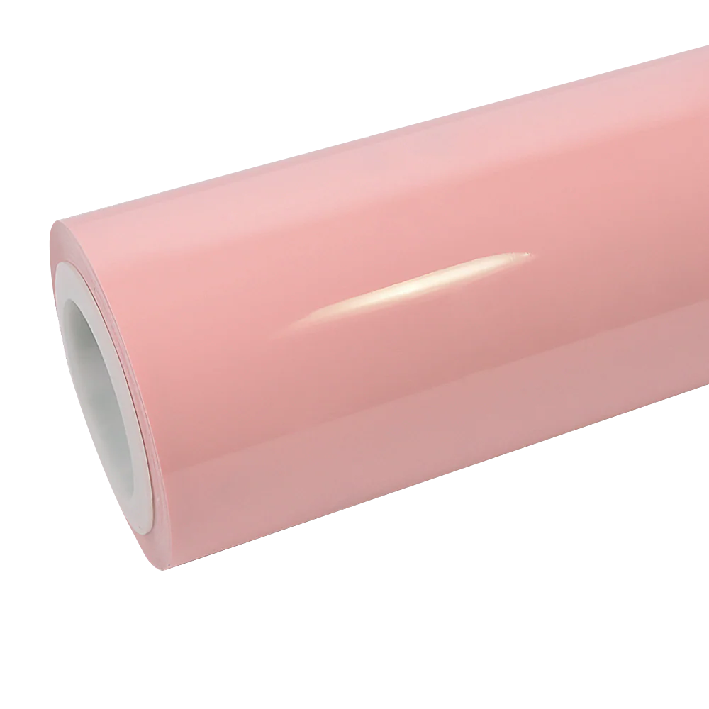 High Glossy Rouge Pink Vinyl Wrap - Image 9