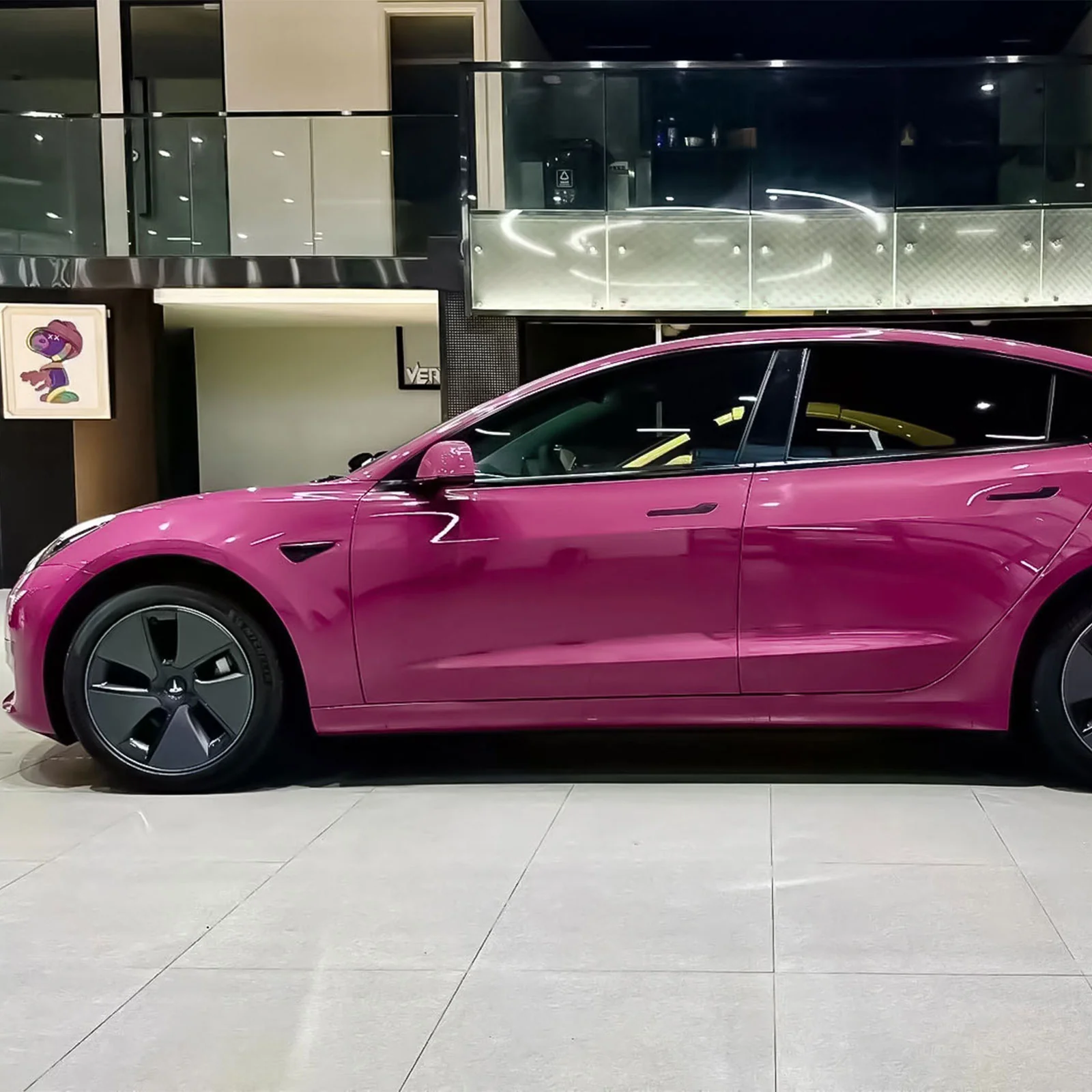 High Glossy Ruby Star Color PPF (Paint Protection Film) - Image 4