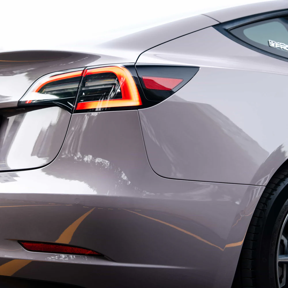 High Glossy Warm Gray Vinyl Wrap - Image 6