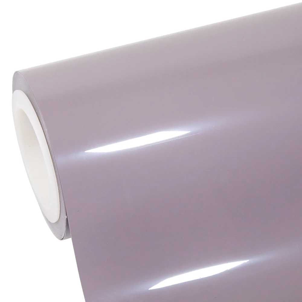 High Glossy Warm Gray Vinyl Wrap - Image 7