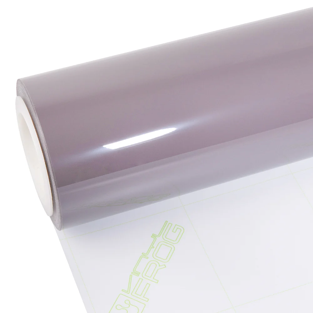 High Glossy Warm Gray Vinyl Wrap - Image 9