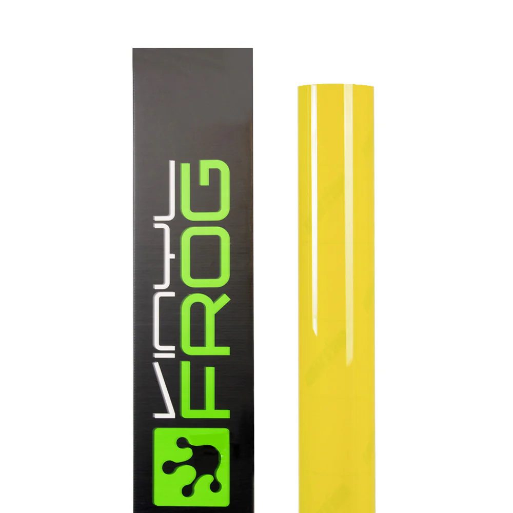 High Glossy Yellow Vinyl wrap - Image 10