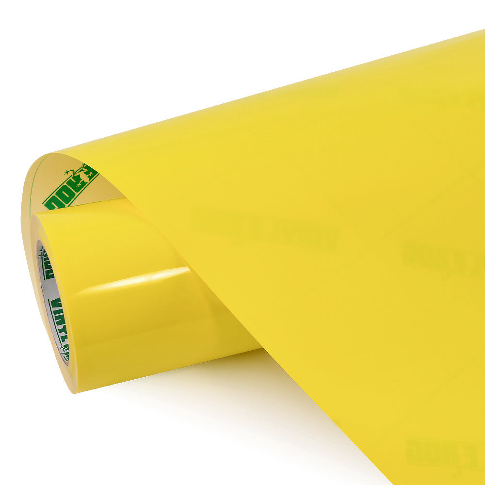 High Glossy Yellow Vinyl wrap - Image 6