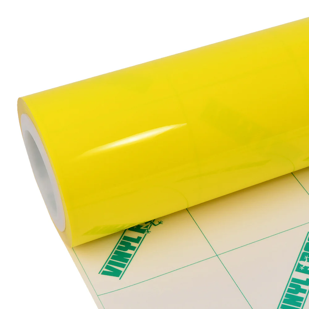 High Glossy Yellow Vinyl wrap - Image 7