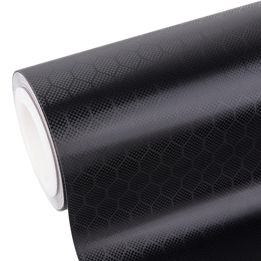 Honeycomb Hex Black Carbon Fiber Vinyl Wrap - Image 10