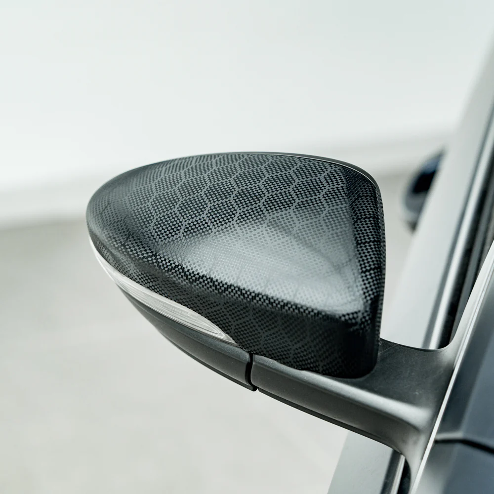 Honeycomb Hex Black Carbon Fiber Vinyl Wrap - Image 3