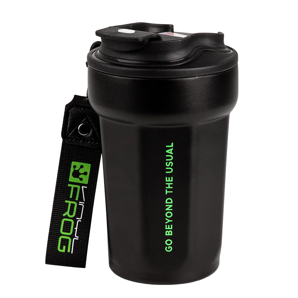 VinylFrog Insulated Stainless Steel Coffee Cup Double Wall Travel Tumbler for Outdoor - Image 3