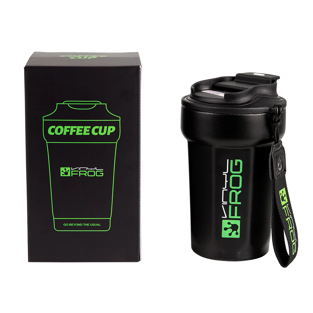 VinylFrog Insulated Stainless Steel Coffee Cup Double Wall Travel Tumbler for Outdoor - Image 7