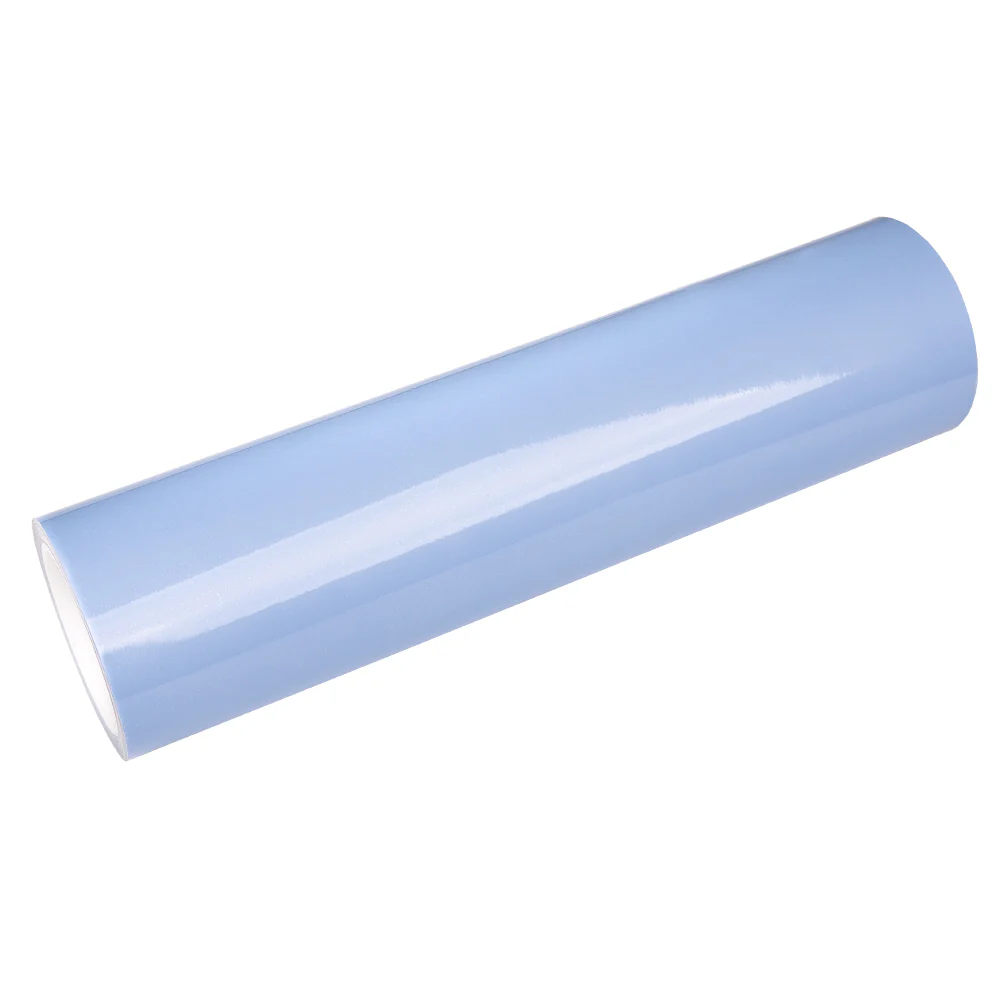 Light Blue Headlight Film With Air Channel Paper Liner - Image 11
