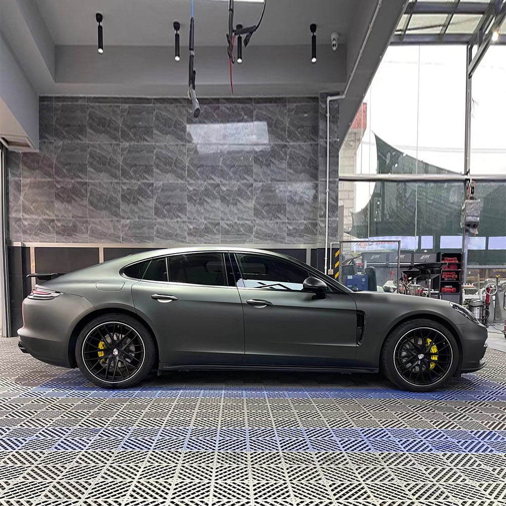Matte Black Olive Vinyl Wrap - Image 4