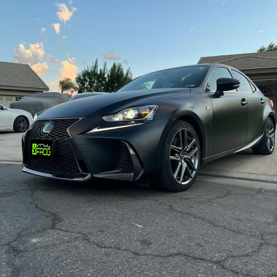 Matte Black Pearl Vinyl Wrap - Image 2