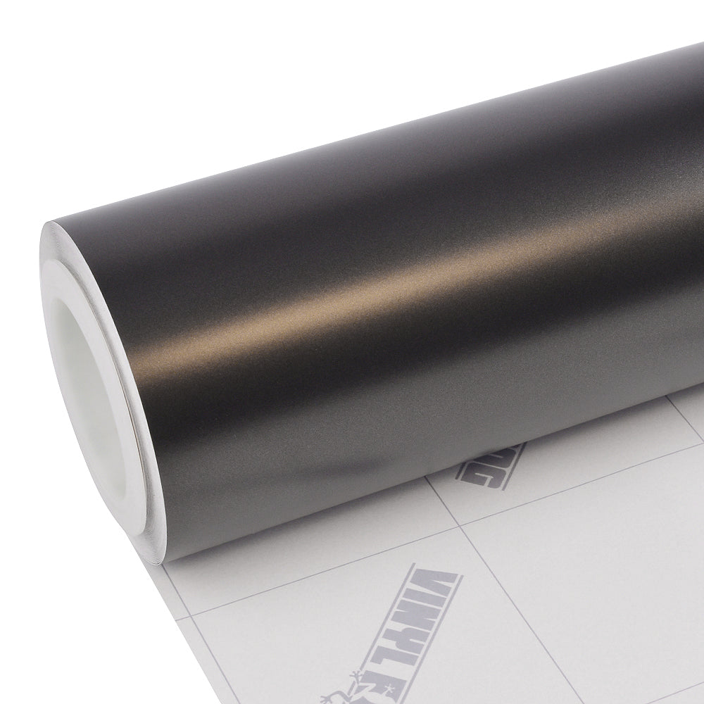 Matte Gunmetal Gray Vinyl Wrap - Image 4