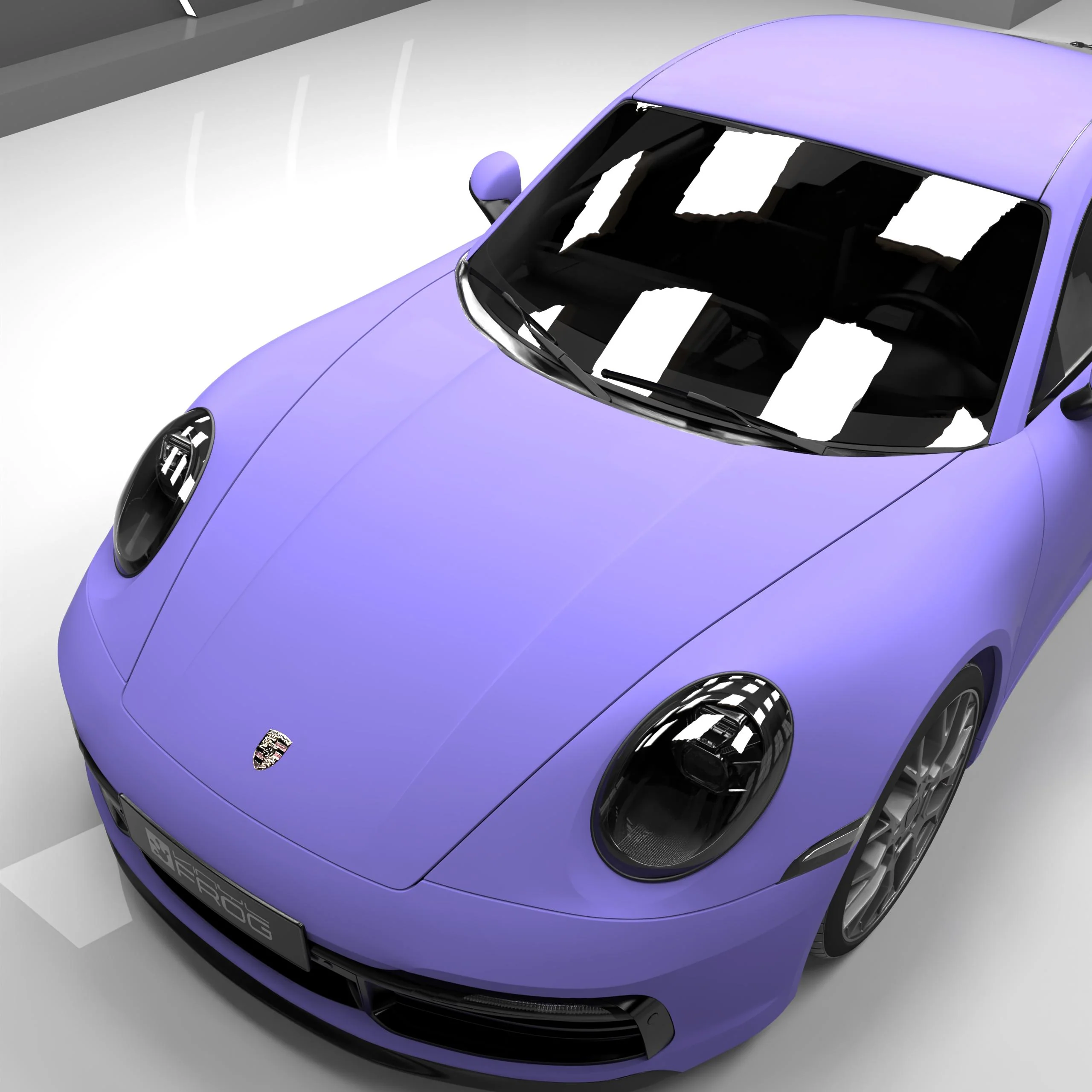 Matte Lavender Purple Vinyl Wrap - Image 6