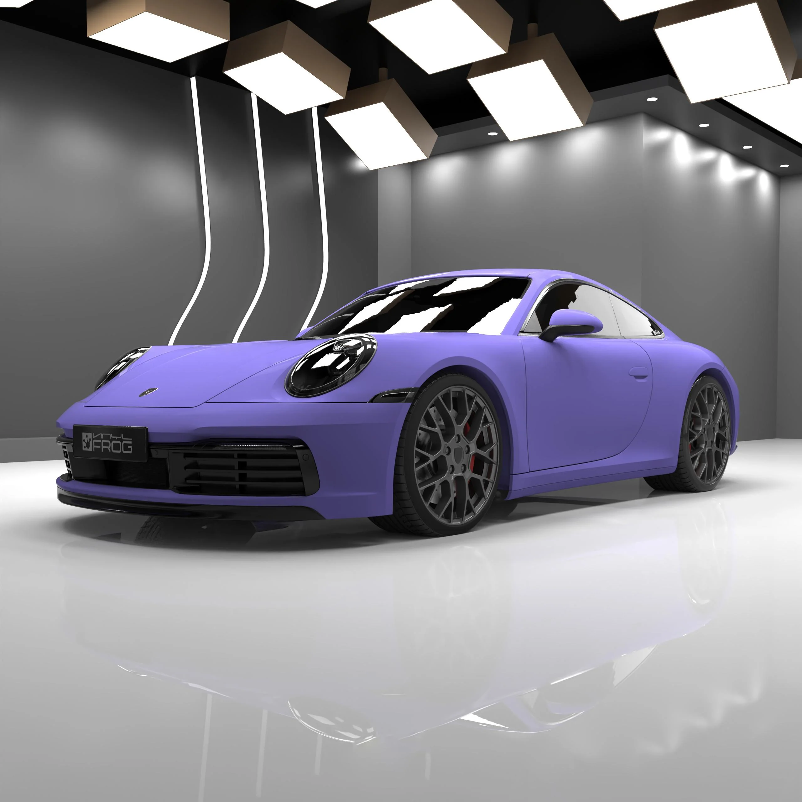 Matte Lavender Purple Vinyl Wrap - Image 8