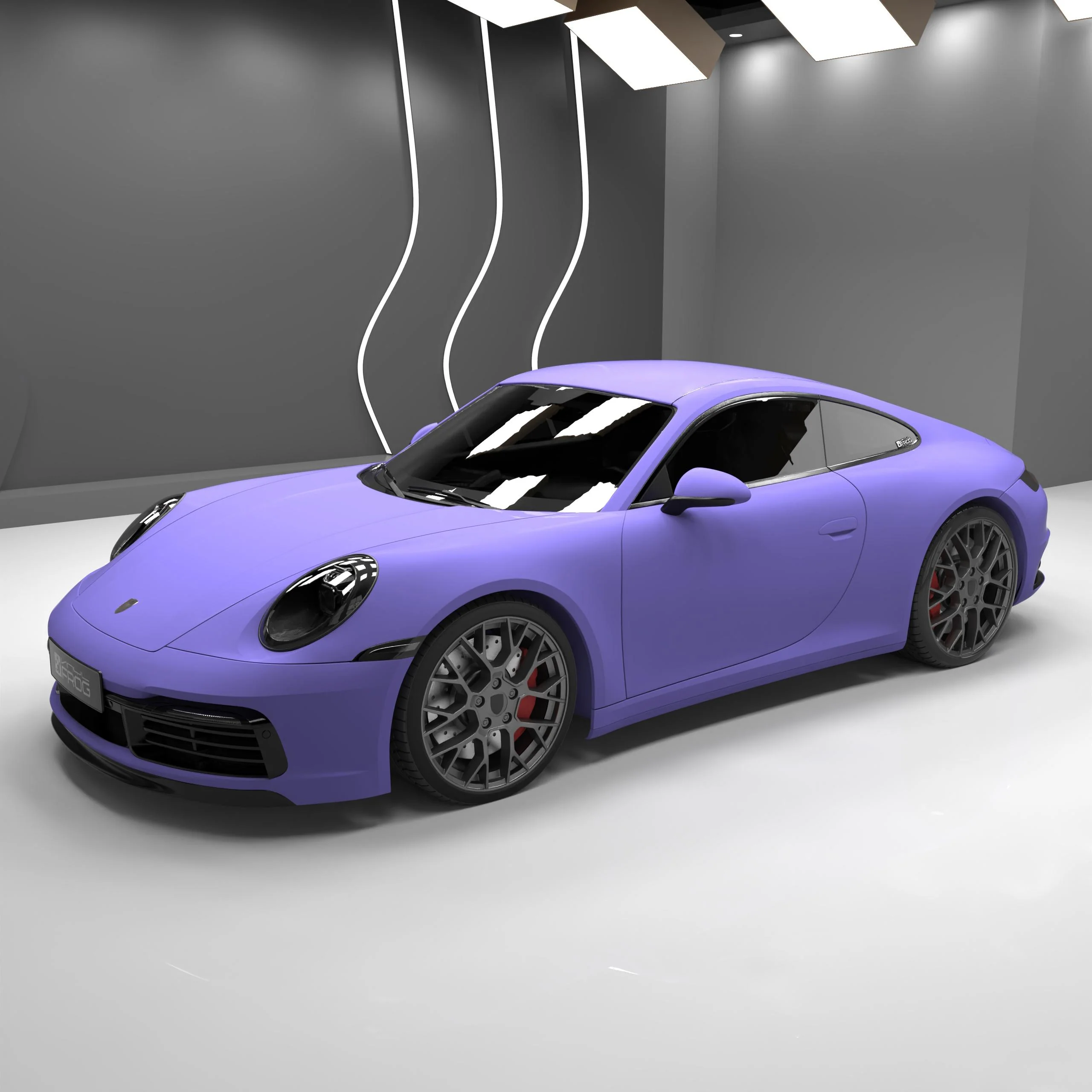 Matte Lavender Purple Vinyl Wrap - Image 9