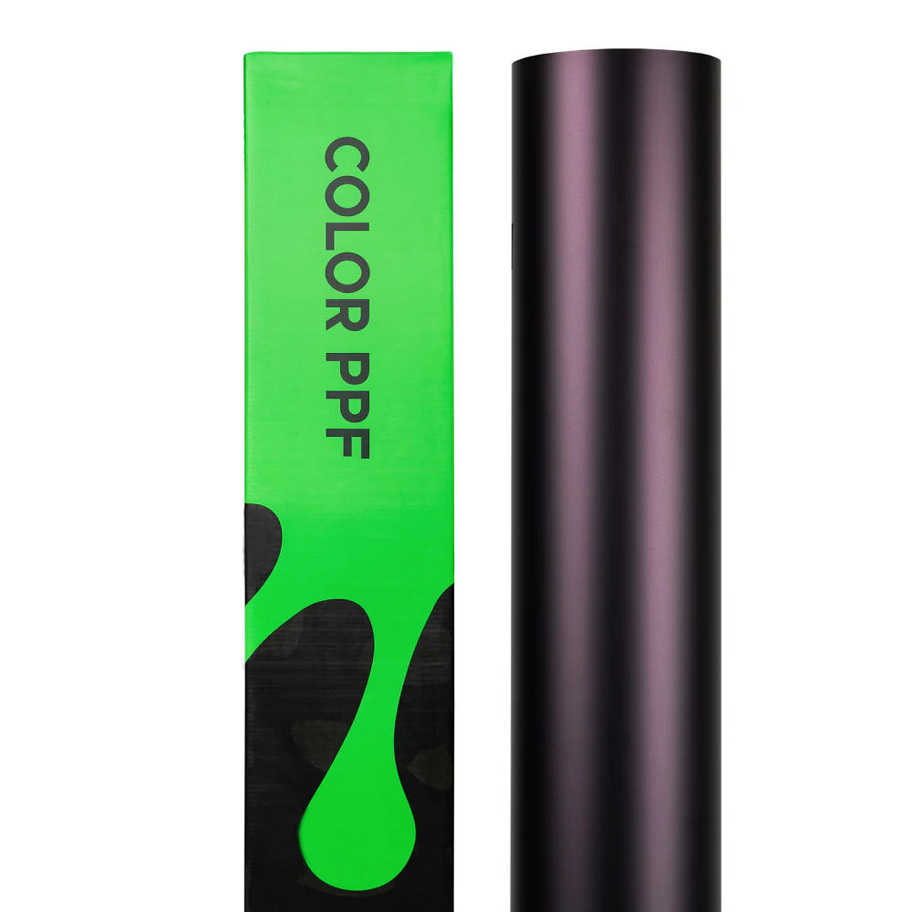 Matte Metallic Black Purple Color PPF (Paint Protection Film) - Image 12
