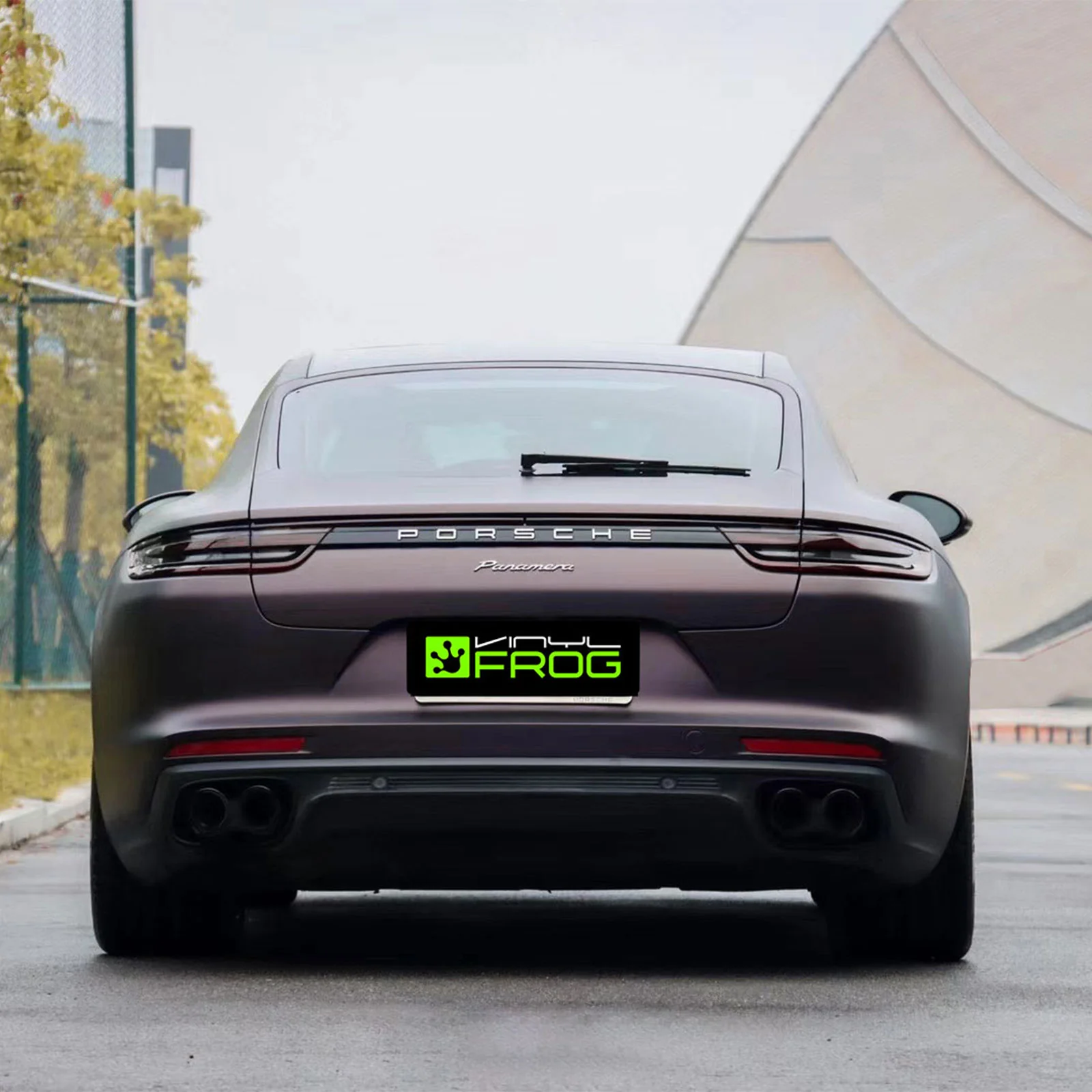 Matte Metallic Black Purple Color PPF (Paint Protection Film) - Image 6