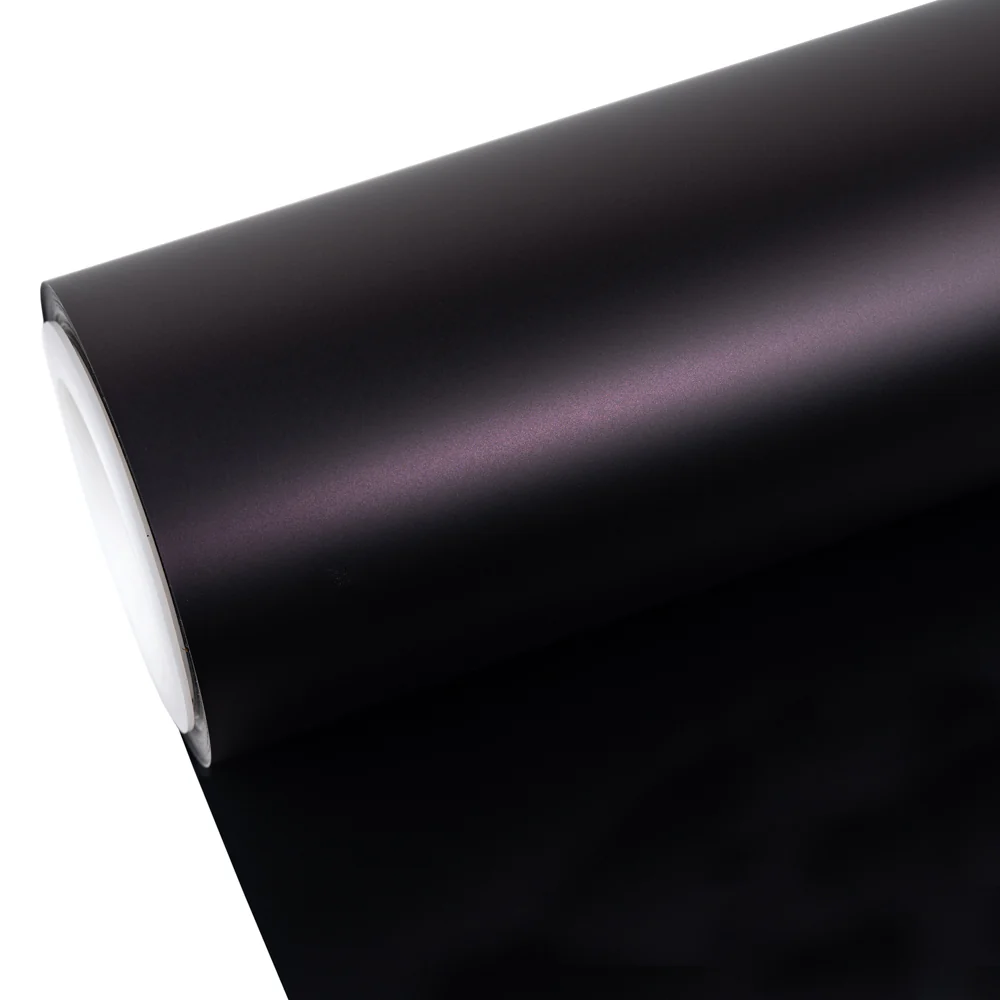 Matte Metallic Black Purple Color PPF (Paint Protection Film) - Image 9