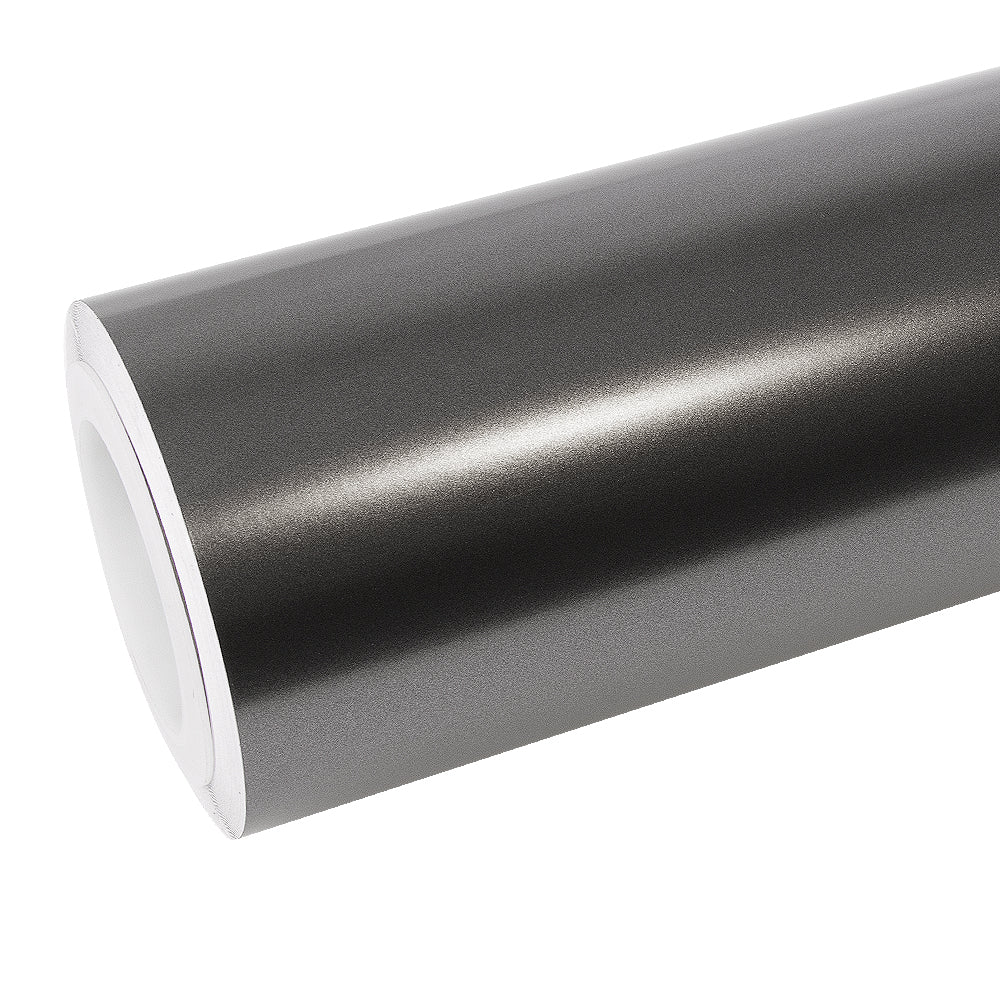 Matte Metallic Dark Gray Vinyl Wrap