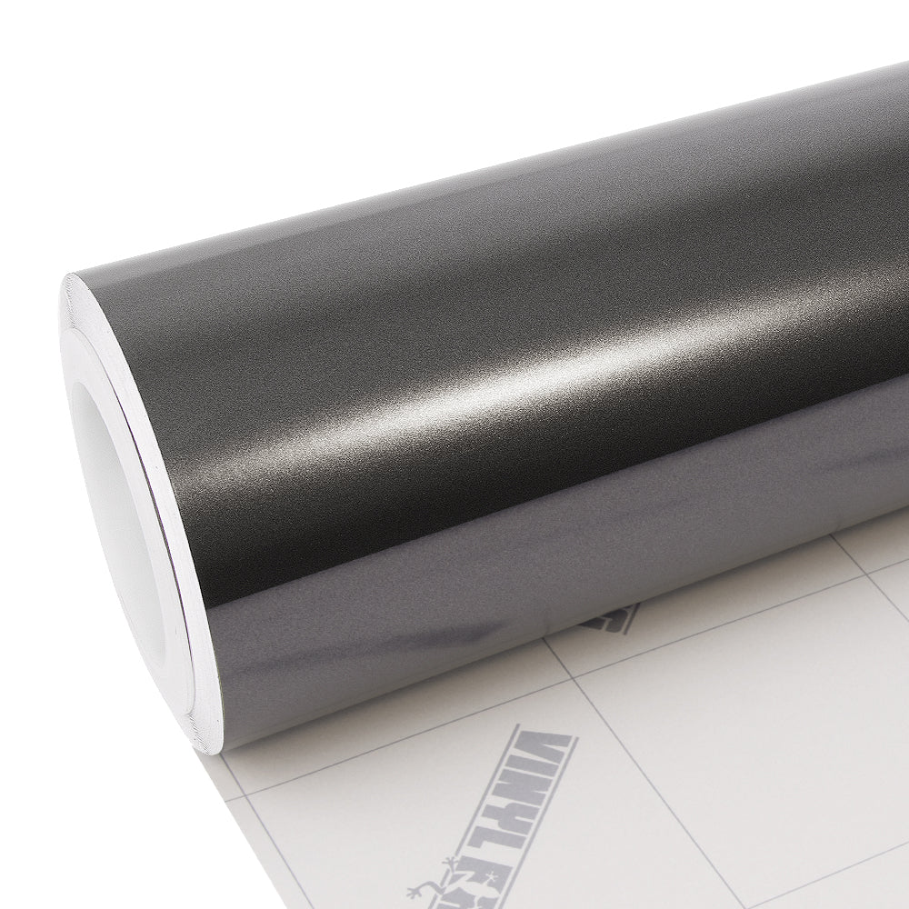Matte Metallic Dark Gray Vinyl Wrap - Image 7