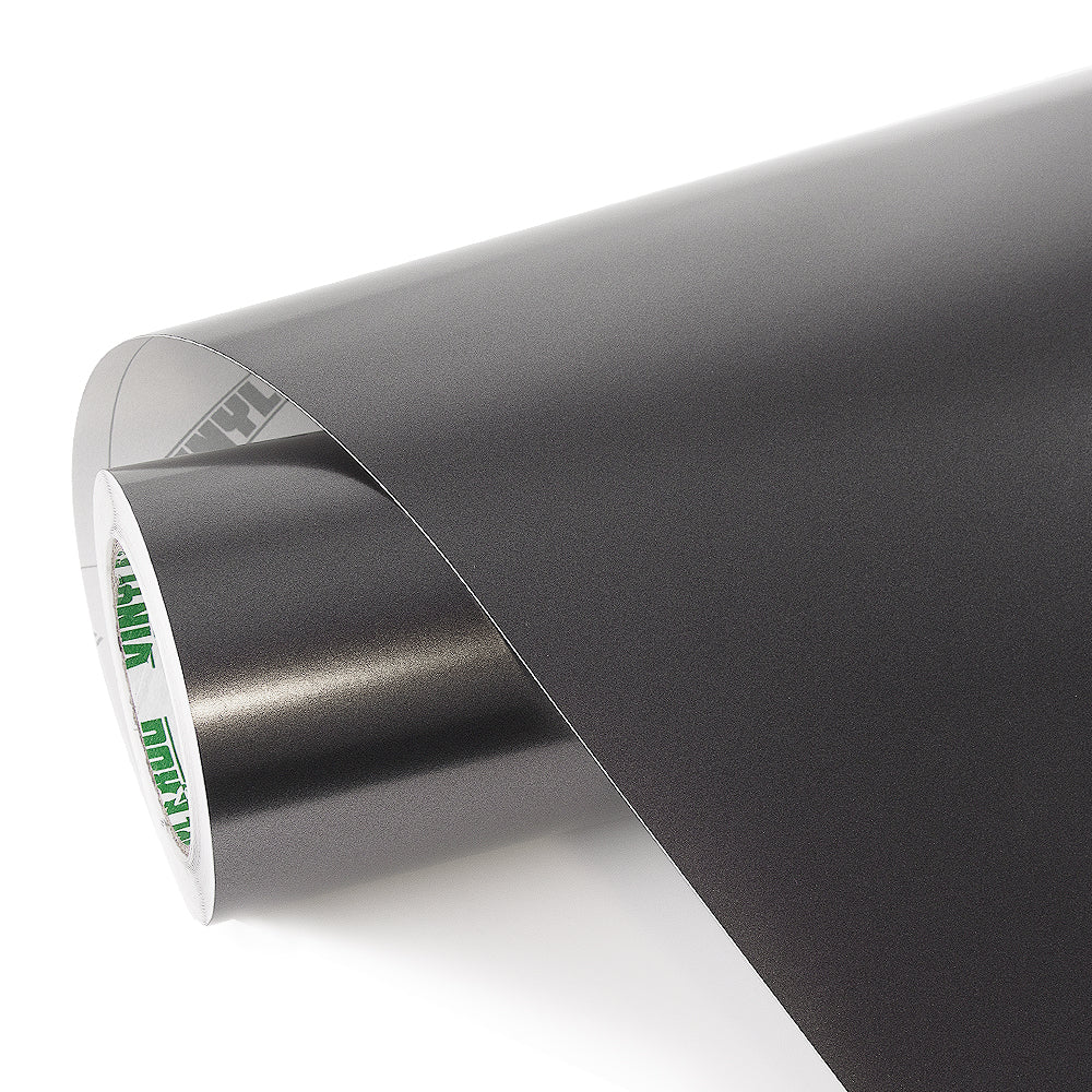 Matte Metallic Dark Gray Vinyl Wrap - Image 9