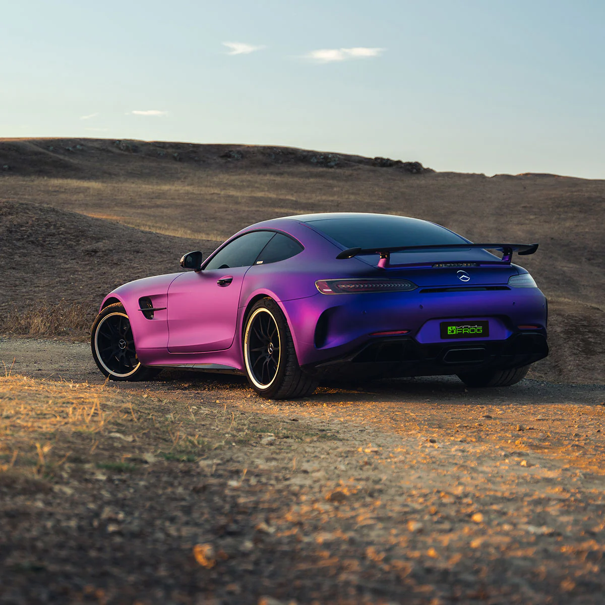 Matte Metallic Purple Vinyl Wrap - Image 3