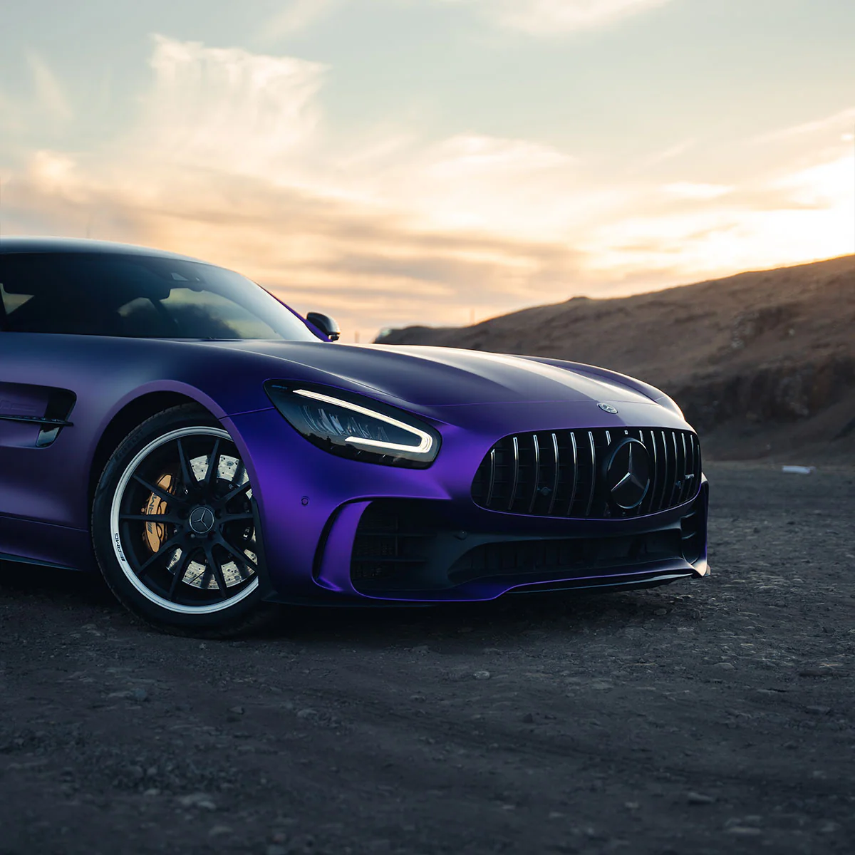 Matte Metallic Purple Vinyl Wrap - Image 4