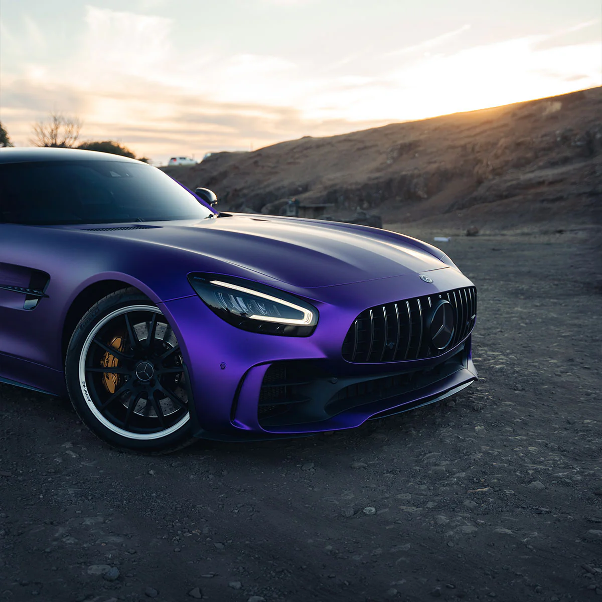 Matte Metallic Purple Vinyl Wrap - Image 5