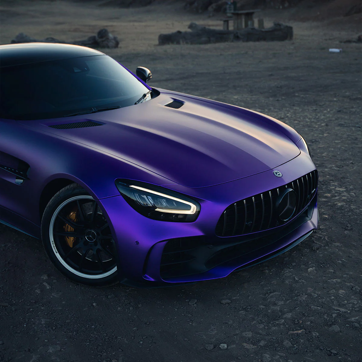 Matte Metallic Purple Vinyl Wrap - Image 6